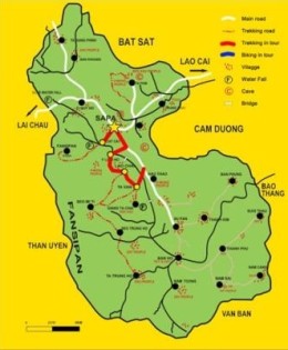 Sapa Map