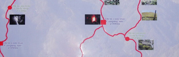 Fansipan Mount Map